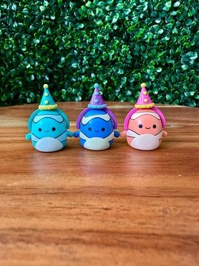 Squish-a-longs by Squishmallows Clownfish Bundle